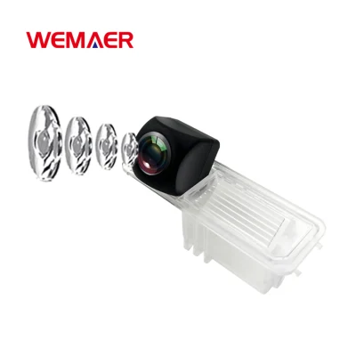 Wemaer OEM Ahd Parking Guideline Backup-Autokamera für VW Bora/Magotan/Golf 6/Cc/Polo/Beetle/Crosspolo/Yeti/Porsche Cayenne/Macan